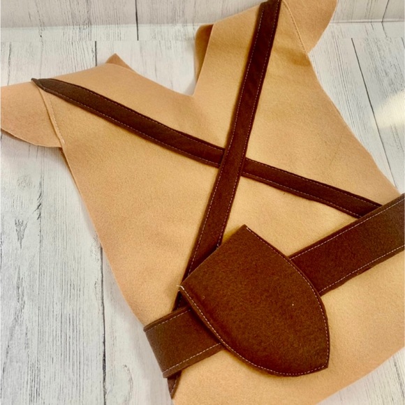 Halloween huntsman felt tunic custom/ party supplies - Picture 9 of 11